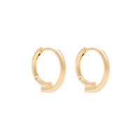 MIAB Jewels MIAB Oorbellen |  Overlined Click | Goldfilled