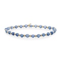 SPARKLING SPARKLING Armband | Blue Aventurine Interstellar | Verguld