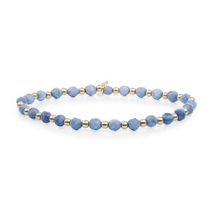 SPARKLING SPARKLING Armband | Blue Aventurine Interstellar | Verguld