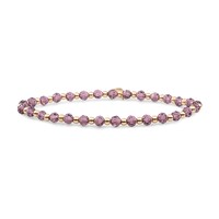 SPARKLING SPARKLING Armband | Aubergine Quartz Interstellar | Verguld