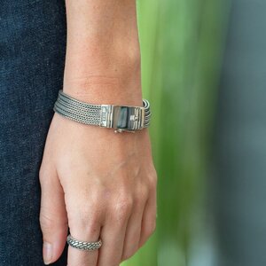 SILK Jewellery SILK Armband | 780 Armband | Zilver | CHEVRON
