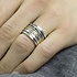 JEH JEWELS JEH JEWELS Ring | Ring zilver + Gold Filled Speels | 18484