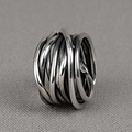 JEH JEWELS JEH JEWELS Ring | Ring zilver oxy gewikkeld dik