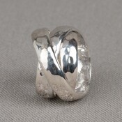 JEH JEWELS JEH JEWELS Ring | Ring zilver met hamerslag | 18102