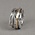 JEH JEWELS JEH JEWELS Ring | Ring zilver + 9 karaat + bogen | Touch of Gold