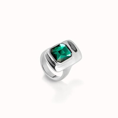 UNOde50 UNOde50 Ring | SER MAGNETICA | GROEN KRISTAL | ANI0829VRDMTL