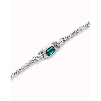 UNOde50 UNOde50 Armband | SER MAGNETICA | GROEN KRISTAL | PUL2495VRDMTL