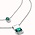 UNOde50 UNOde50 Ketting | SER MAGNETICA | GROEN KRISTAL | FW24