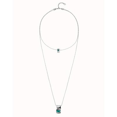 UNOde50 UNOde50 Ketting | SER MAGNETICA | GROEN KRISTAL | COL1957VRDMTL0U