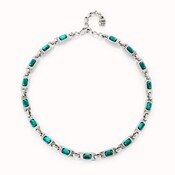 UNOde50 UNOde50 Ketting | SER MAGNETICA | GROEN KRISTAL | COL1955VRDMTL0U