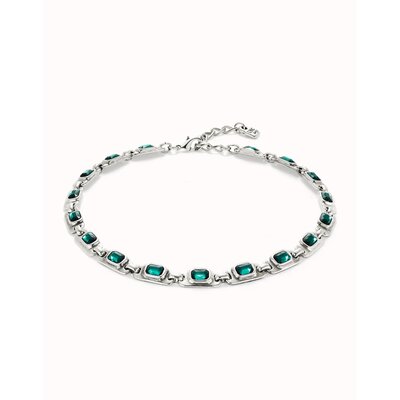 UNOde50 UNOde50 Ketting | SER MAGNETICA | GROEN KRISTAL | COL1955VRDMTL0U