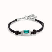 UNOde50 UNOde50 Armband | SER MAGNETICA | GROEN KRISTAL | PUL2480VRDMTL