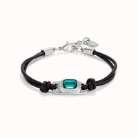 UNOde50 UNOde50 Armband | SER MAGNETICA | GROEN KRISTAL | FW24