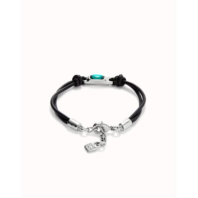 UNOde50 UNOde50 Armband | SER MAGNETICA | GROEN KRISTAL | PUL2480VRDMTL