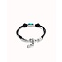 UNOde50 UNOde50 Armband | SER MAGNETICA | GROEN KRISTAL | PUL2480VRDMTL