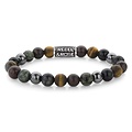 REBEL & ROSE REBEL & ROSE Armband | Stormy Weather Vintage | 8 mm