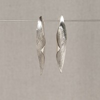 JEH JEWELS JEH JEWELS Oorbellen | Oorhangers zilver golf