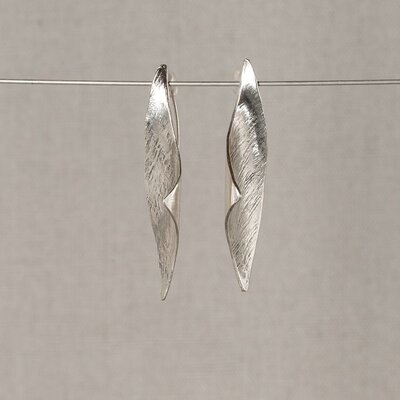 JEH JEWELS JEH JEWELS Oorbellen | Oorhangers zilver golf | 21444