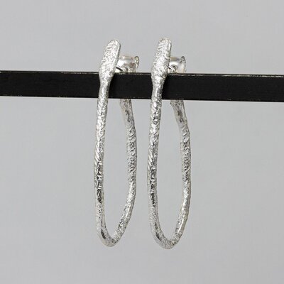 JEH JEWELS JEH JEWELS Oorbellen | Hoops creatief zilver | 20877