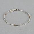 JEH JEWELS JEH JEWELS Armband | Zilver +A little touch of Goldfilled