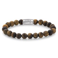 REBEL & ROSE REBEL & ROSE Armband | Matt Tiger Lily | 8 mm