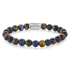 REBEL & ROSE REBEL & ROSE Armband | Mix Tiger Lapis | 8 mm
