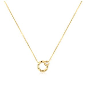 ANIA HAIE ANIA HAIE Necklace | Chic Creator | Gold FW Pearl | VERGULD