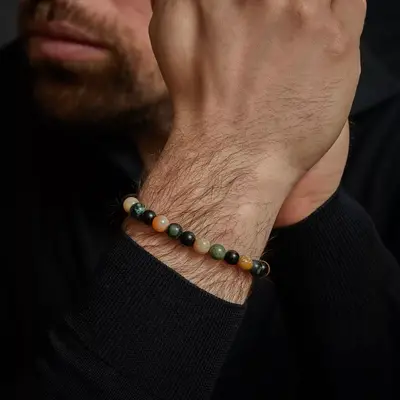 REBEL & ROSE REBEL & ROSE Armband | Autumn Storm | 8 mm