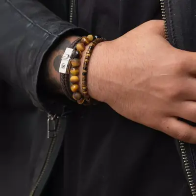 REBEL & ROSE EBEL & ROSE Armband | Tiger Lily | 8 mm