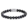REBEL & ROSE REBEL & ROSE Armband | Tiger Blues | 8 mm