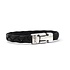 JOSH JOSH ARMBAND | BLACK | ZILVER | 24764-BRA