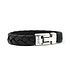 JOSH JOSH ARMBAND | BLACK | ZILVER | 24353 -BRA