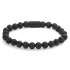 REBEL & ROSE REBEL & ROSE Armband |Mad Panther - All-Black | 8 mm