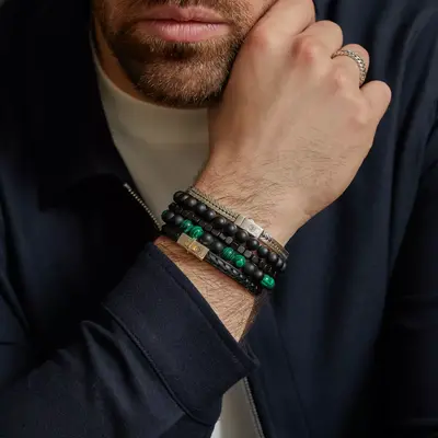 REBEL & ROSE REBEL & ROSE Armband |Mad Panther| 8 mm