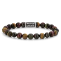 REBEL & ROSE REBEL & ROSE Armband |Who's afraid of the Tiger Vintage| 8 mm