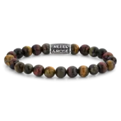 REBEL & ROSE REBEL & ROSE Armband |Who's afraid of the Tiger Vintage| 8 mm