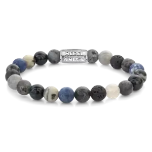 REBEL & ROSE REBEL & ROSE Armband |Mountain High| 8 mm