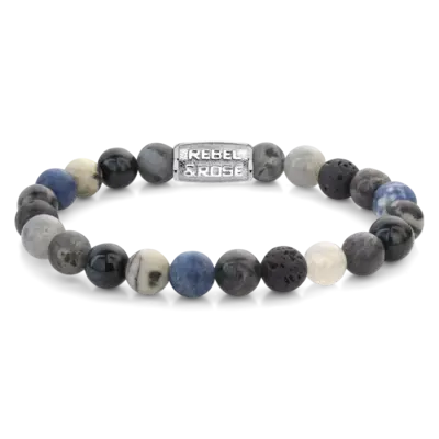 REBEL & ROSE REBEL & ROSE Armband |Mountain High| 8 mm