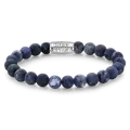 REBEL & ROSE REBEL & ROSE Armband |Matt Midnight| 8 mm