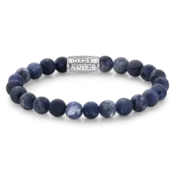 REBEL & ROSE REBEL & ROSE Armband |Matt Midnight| 8 mm