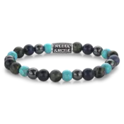 REBEL & ROSE REBEL & ROSE Armband |Blue Nights Vintage| 8 mm