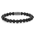 REBEL & ROSE REBEL & ROSE Armband |Black Velvet Vintage| 8 mm