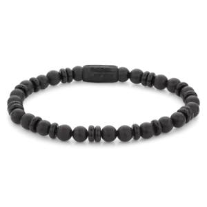 REBEL & ROSE REBEL & ROSE Armband |Variations Black| 6 mm