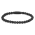 REBEL & ROSE REBEL & ROSE Armband |Mad Panther - All-Black | 6 mm
