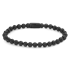 REBEL & ROSE REBEL & ROSE Armband |Mad Panther - All-Black | 6 mm