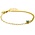 ZINZI ZINZI Armband | VERGULD | Groene steen | ZIA2660G
