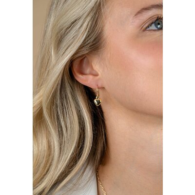 ZINZI ZINZI Oorbellen |  VERGULD | Hartje | ZIO2661