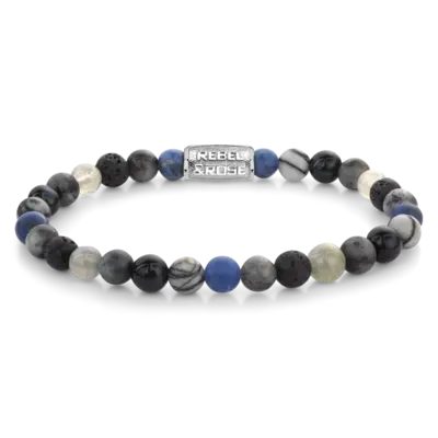 REBEL & ROSE REBEL & ROSE Armband |Mountain High| 6 mm