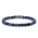 REBEL & ROSE REBEL & ROSE Armband | Midnight Blue Vintage | 6 mm