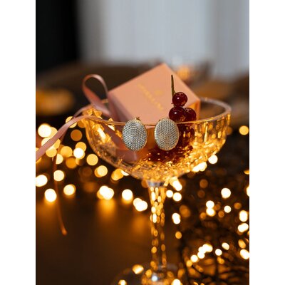 SPARKLING SPARKLING Oorbellen | Fuse Oorbellen CZ | Christmas Special Goudkleurig